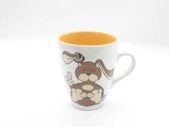 Nici 31 Nici 22037 Tasse Hase Puschel Braun Porzellan Spring Frühling Rabbit 11cm Ø8,5cm