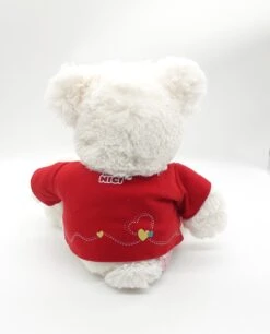Nici 37756.1 Classic Bear Creme Mit Rotem T-Shirt "I Love You" 35cm Plüsch Schlenker -Nici 37756 1 8