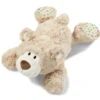 Nici 39086 Classic Bear Bär Beige Mit Bunten Füßen Liegend Ca 20cm Plüsch