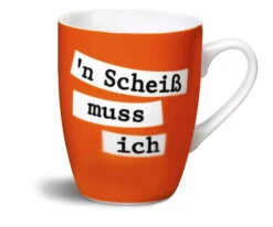 Nici 39223 Tasse Nashorn "´n Scheiss Muss Ich" Porzellan Kaffeetasse Teetasse Wild Friends -Nici 39223a 2048x1710