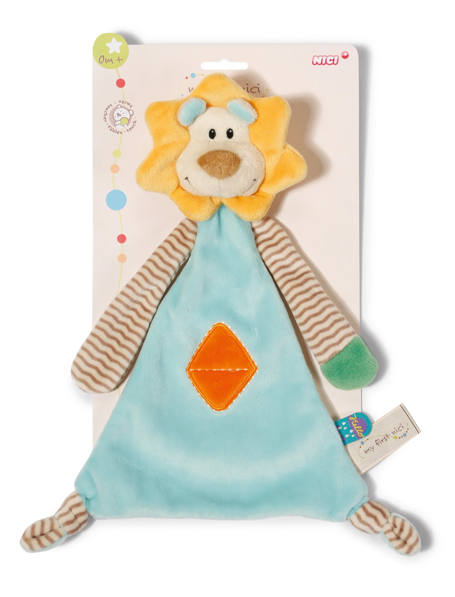 Nici 39713 Schmusetuch Schnuffeltuch Löwe Lumba 25cm My First Nici Plüsch 1 Nici 39713 Schmusetuch Schnuffeltuch Löwe Lumba 25cm My First Nici Plüsch