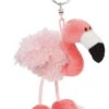Nici 47870 Schlüsselanhänger Bean Bag Flamingo Ca 10cm Plüsch