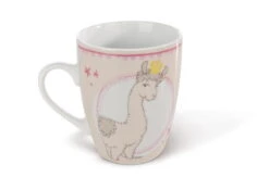 Nici 42264 Tasse Lama Queen Lama Dalia Porzellan Kaffeetasse Teetasse 310ml -Nici 42264 02 ZA Frei me