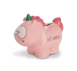 Nici 42523 Spareinhorn "Just Married" Spardose Einhorn Little Cherry Ca 16,5cm