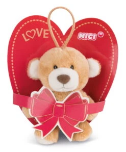 Nici 15 Nici 42769 Love Bär Hellbraun Mit Loop Ca 10cm Plüsch