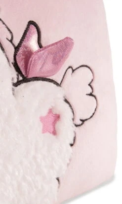 Nici 43261 Kissen Einhorn-Baby Theofina Glitzernd Rosa Ca 43x25cm Plüsch -Nici 43261 05 HA me