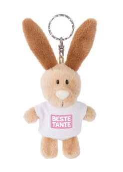 Nici 44703 Schlüsselanhänger Hase Mit T-Shirt Ca 10cm - Beste Tante