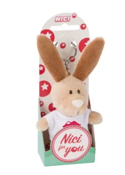 Nici 44728 Schlüsselanhänger Hase Mit T-Shirt Ca 10cm - Kussmund Lippen Liebe Kuß -Nici 44728 02 ZA Frei 1462x2048
