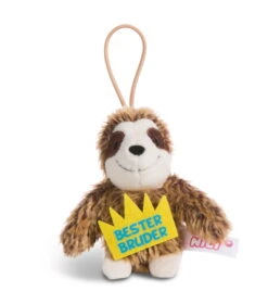 Nici 44852 Message To Go Loop 8cm Faultier – Bester Bruder -Nici 44852 01 HA Frei 1805x2048