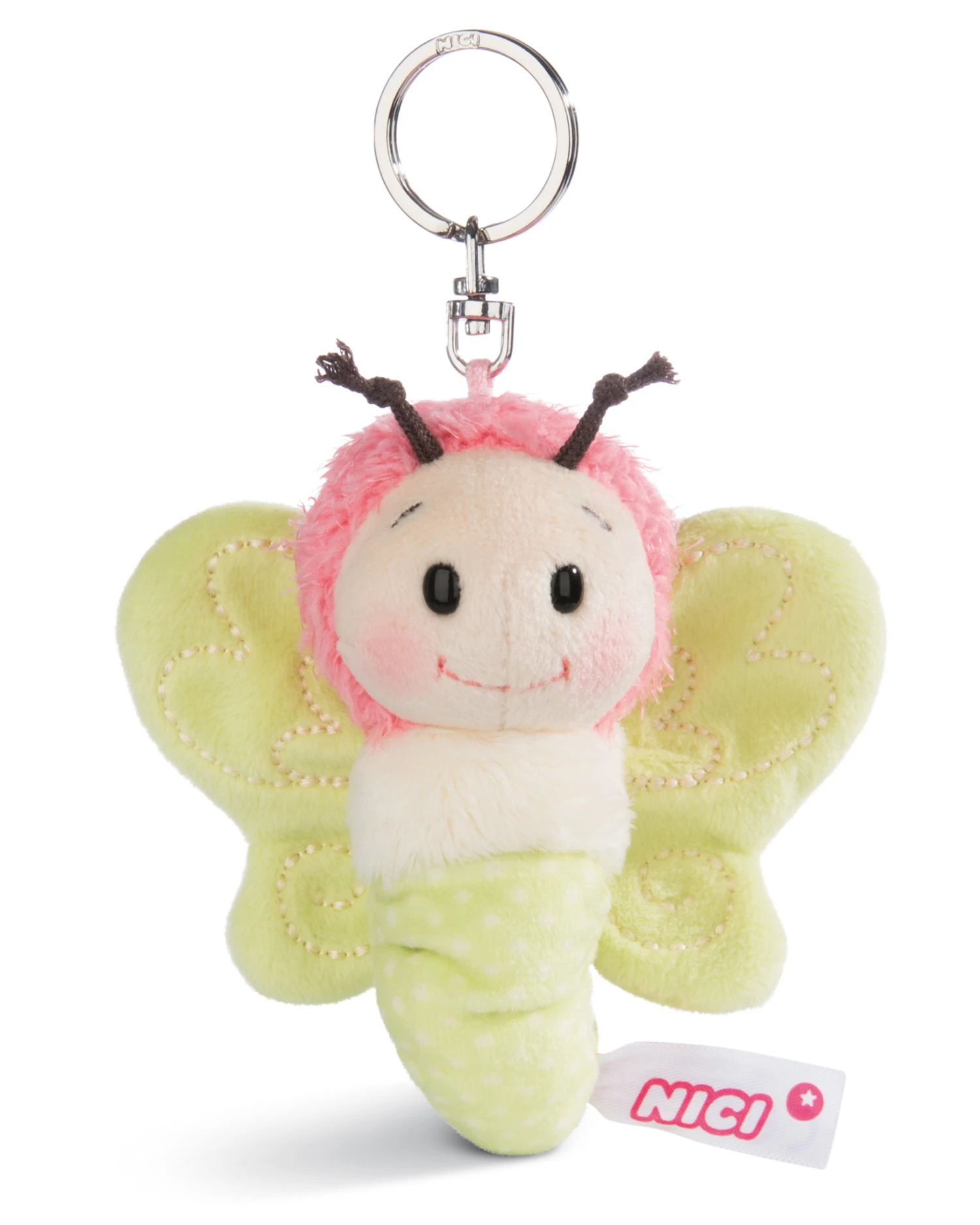 Nici 44931 Schlüsselanhänger Schmetterling Ca 10cm Plüsch Hello Spring - Grün 1 Nici 44931 Schlüsselanhänger Schmetterling Ca 10cm Plüsch Hello Spring - Grün