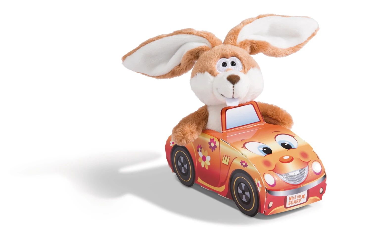 Nici 45001 Nici On Board Mit Geschenkverpackung Hase Auto 15cm Plüsch 1 Nici 45001 Nici On Board Mit Geschenkverpackung Hase Auto 15cm Plüsch