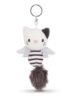 Nici 46040 Schlüsselanhänger Schutzkätzchen Guardian Angels 12cm Schwarz Gestr. -Nici 46040 06 ZA Frei 1463x2048