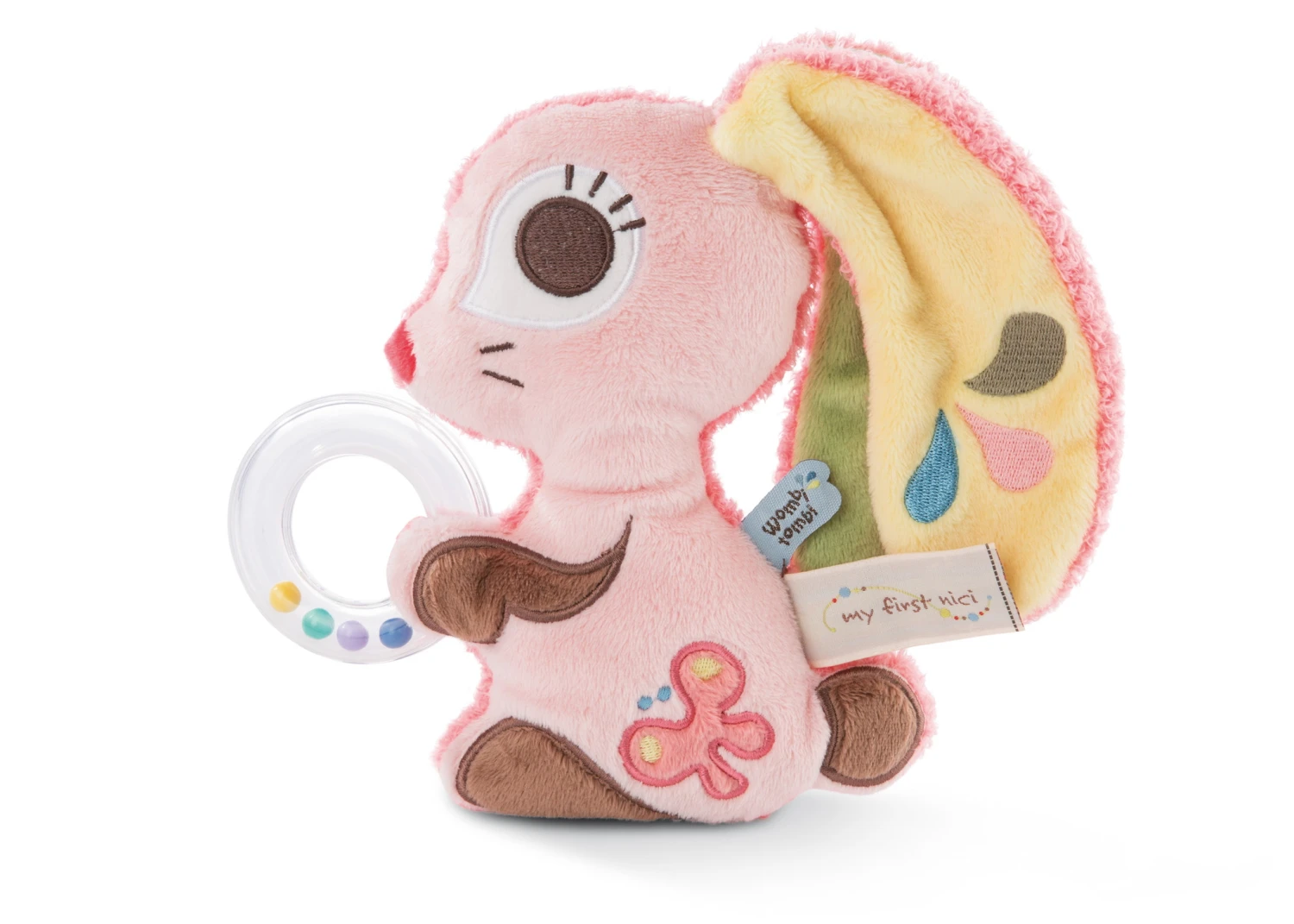 Nici 46583 Wombitombi Activity Schmusetier 2D Hase Hopsali 18cm My First Nici 1 Nici 46583 Wombitombi Activity Schmusetier 2D Hase Hopsali 18cm My First Nici