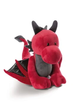 Nici 46740 Roter Drache Eldor 20cm Stehend Plüsch Kuscheltier Dragonia