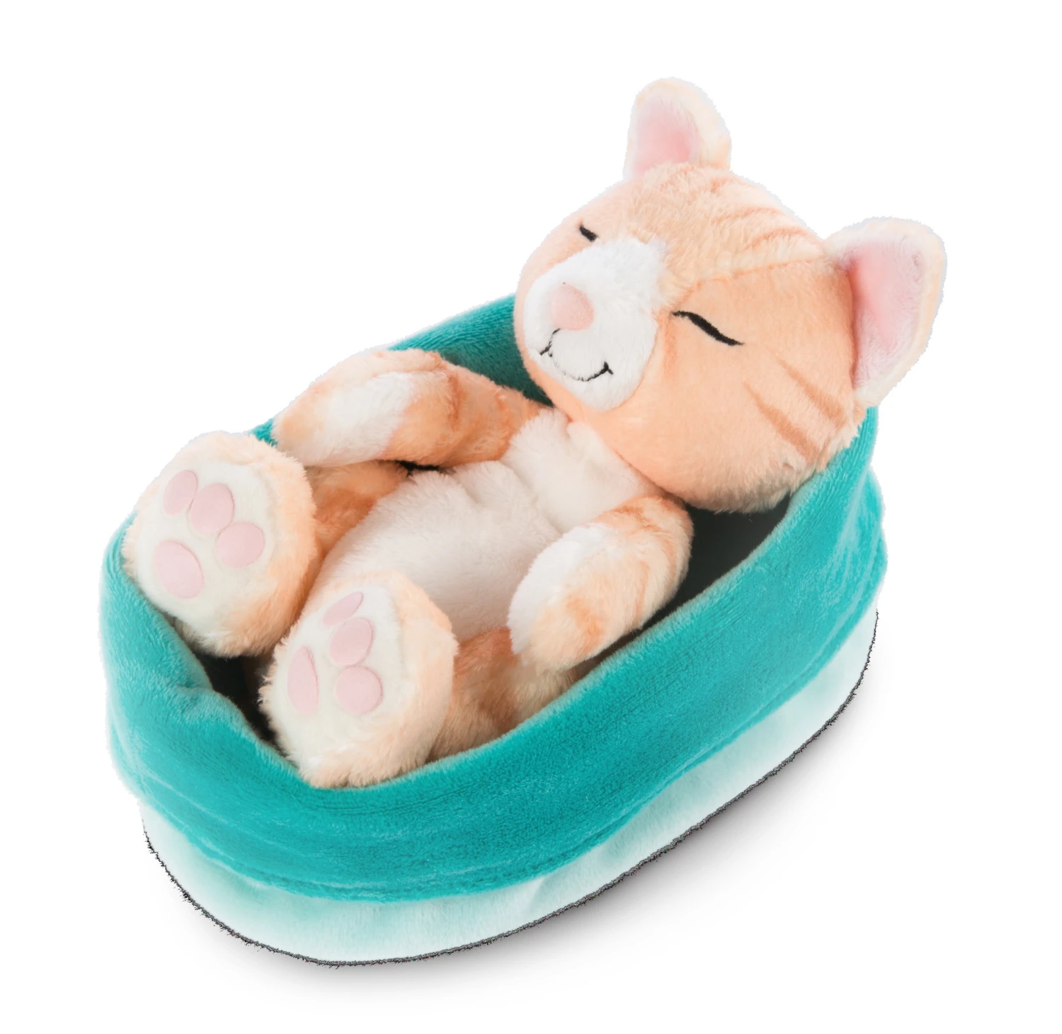 Nici 47145 Sleeping Kitties Schlafende Katze Im Körbchen 16cm Plüsch Rot 1 Nici 47145 Sleeping Kitties Schlafende Katze Im Körbchen 16cm Plüsch Rot