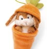 Nici 48089 Brauner Hase In Karotte 15cm Mit Loop Plüsch Spielset Kuscheltier