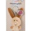 Nici 47538 Schlüsselanhänger Brauner Hase Plüsch 7cm Herz Symbol