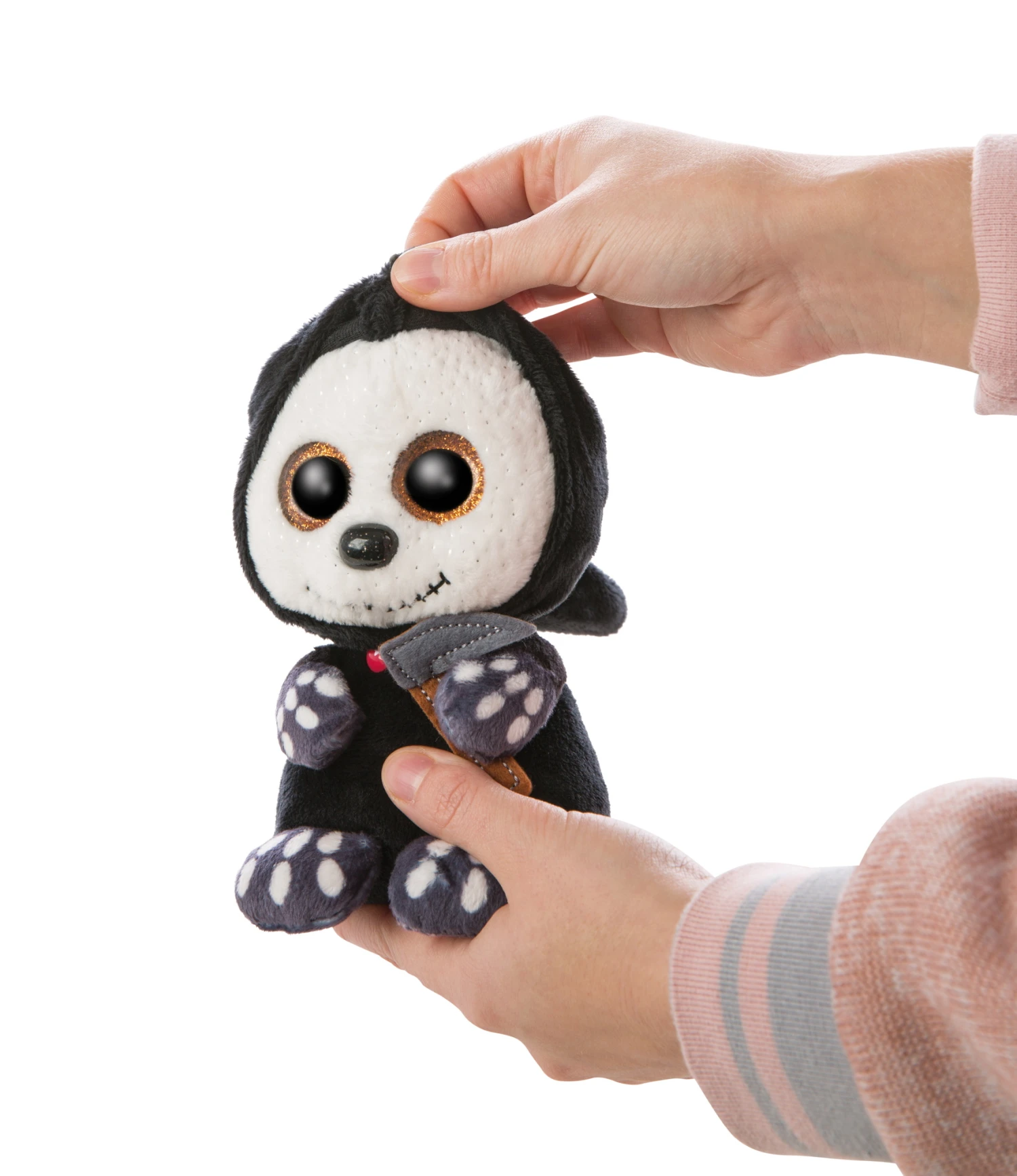 Nici 47549 Glubschis Halloween Sensenmann Sanito 25cm Plüsch Kuscheltier 6 Nici 47549 Glubschis Halloween Sensenmann Sanito 25cm Plüsch Kuscheltier – Bild 6