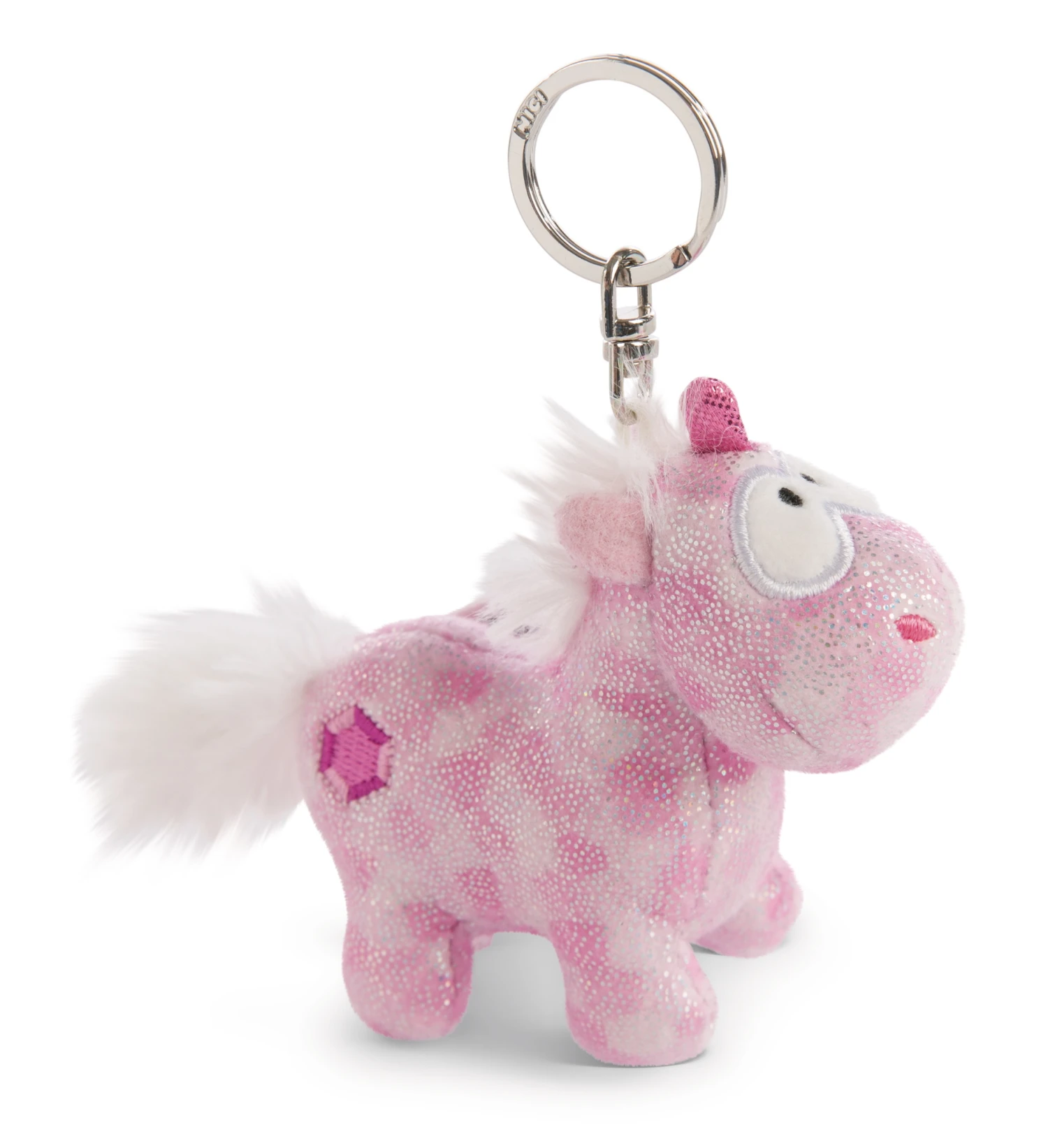 Nici 47630 Schlüsselanhänger Einhorn Pink Diamond 10cm Plüsch Glitzernd 1 Nici 47630 Schlüsselanhänger Einhorn Pink Diamond 10cm Plüsch Glitzernd