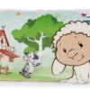 Nici 47800 Kissen Schaf Kuh Vogel Rechteckig 43x25cm Farm Friends Plüsch GREEN
