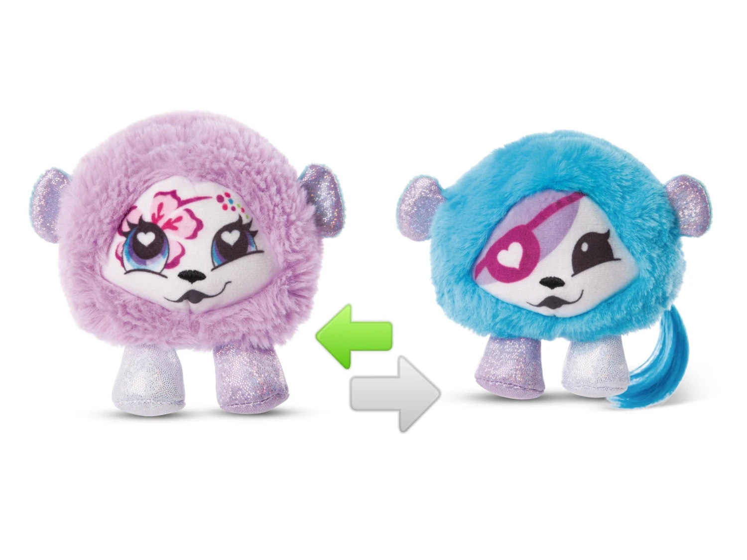 Nici 47906 Pixidoos Pets 2-in-1 Wendeplüsch Affe Nanbi 12cm Blau-lila Plüsch 1 Nici 47906 Pixidoos Pets 2-in-1 Wendeplüsch Affe Nanbi 12cm Blau-lila Plüsch