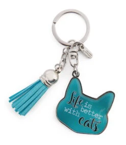 Nici 48093 Schlüsselanhänger Weisse Katze Meowlina 8cm Life Is Better With Cats -Nici 48093 02 ZA Frei 1775x2048