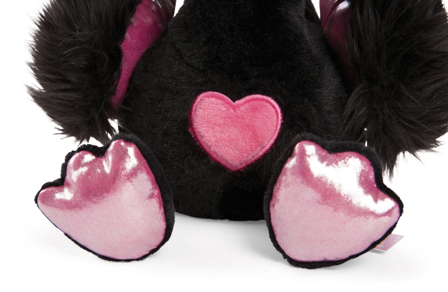 Nici 48267 Schwan Schwarz Ca 25cm Plüsch Kuscheltier Love Classics GREEN 3 Nici 48267 Schwan Schwarz Ca 25cm Plüsch Kuscheltier Love Classics GREEN – Bild 3