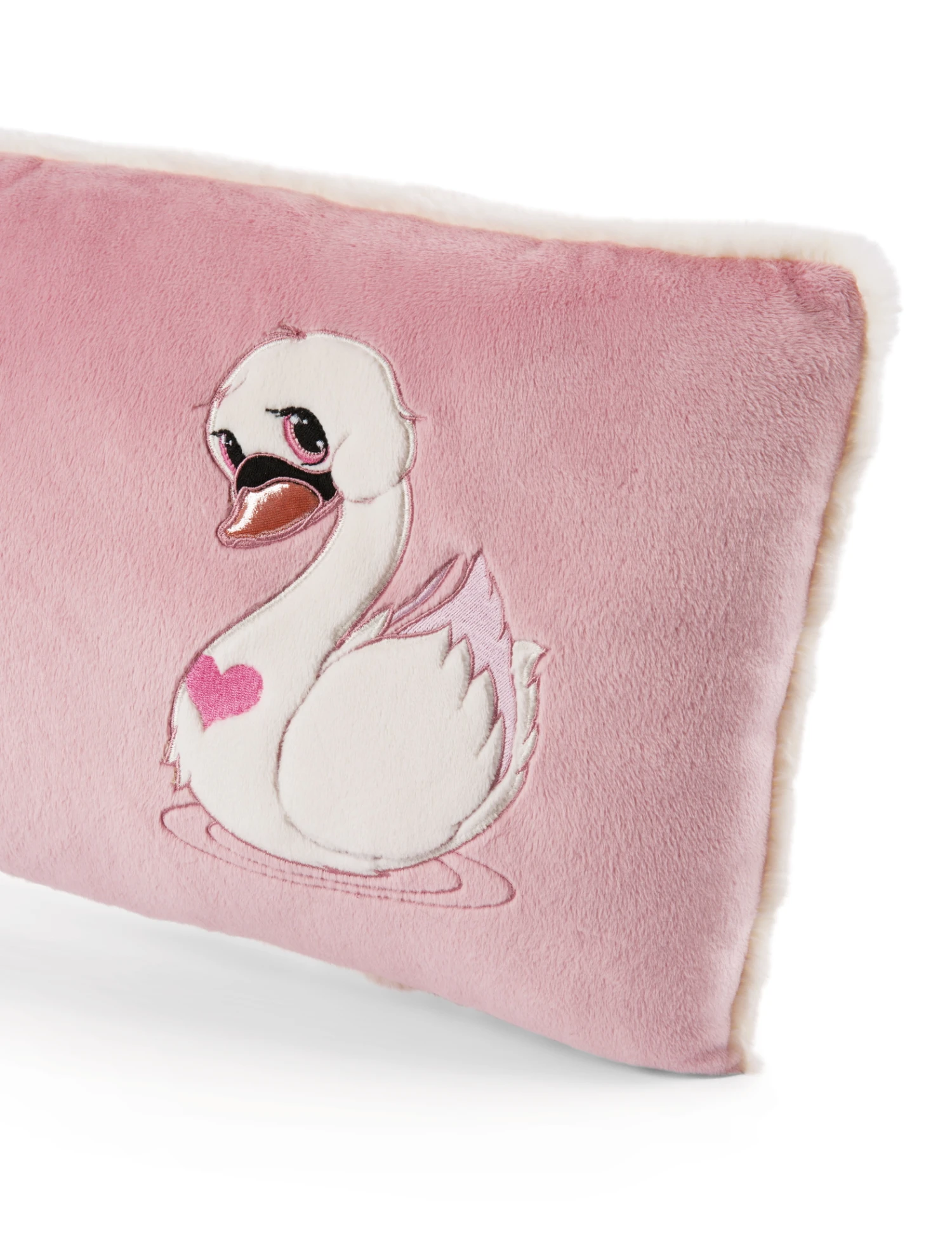 Nici 48274 Kissen Schwan Weiß Rechteckig 43x25cm Plüsch Love Classics GREEN 4 Nici 48274 Kissen Schwan Weiß Rechteckig 43x25cm Plüsch Love Classics GREEN – Bild 4