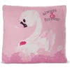 Nici 48275 Kissen Schwan Weiß Liebe 30x30cm Plüsch Love Classics GREEN