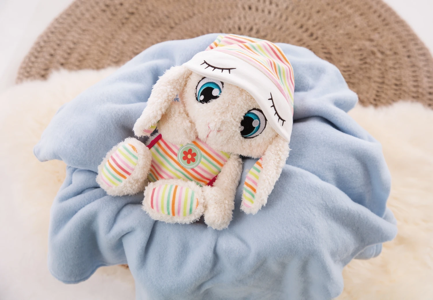 Nici 48290 Schlafmützen Schaf Jolala 22cm Plüsch Kuscheltier Schlenker 6 Nici 48290 Schlafmützen Schaf Jolala 22cm Plüsch Kuscheltier Schlenker – Bild 6