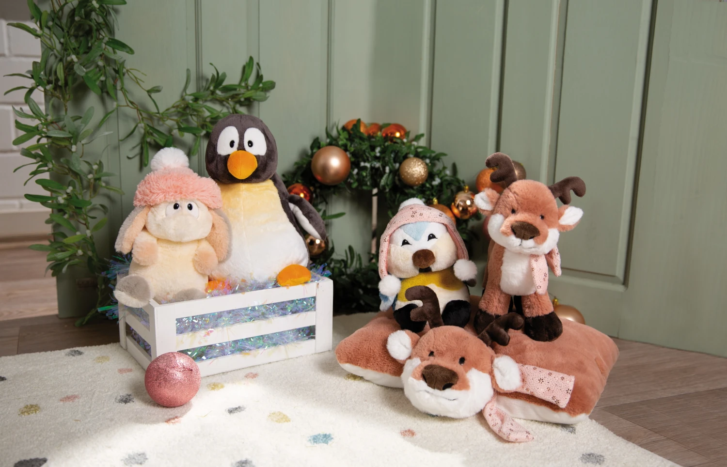 Nici 48312 Pinguin Noshy Sitzend Ca 20cm Plüsch Kuscheltier Winter Friends GREEN 2 Nici 48312 Pinguin Noshy Sitzend Ca 20cm Plüsch Kuscheltier Winter Friends GREEN – Bild 2