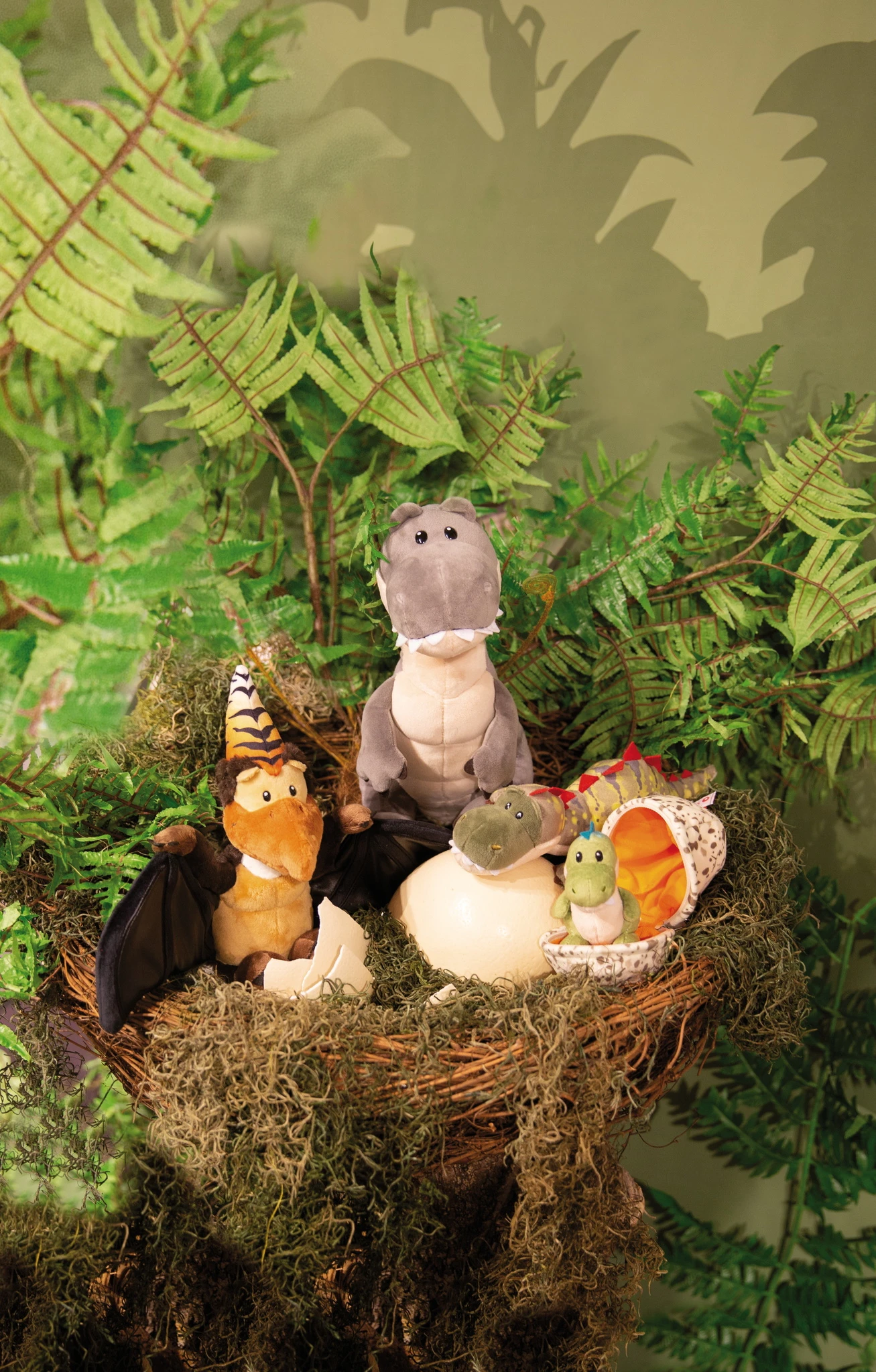 Nici 48817 Dinosaurier Fossily 45cm Liegend Plüsch Kuscheltier Dino GREEN 6 Nici 48817 Dinosaurier Fossily 45cm Liegend Plüsch Kuscheltier Dino GREEN – Bild 6