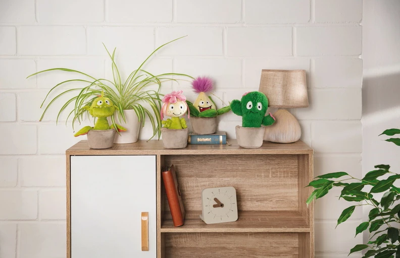 Nici 48944 Fleischfressende Pflanze Gisela 18cm Plüschfigur GREEN Funny Flowers 6 Nici 48944 Fleischfressende Pflanze Gisela 18cm Plüschfigur GREEN Funny Flowers – Bild 6