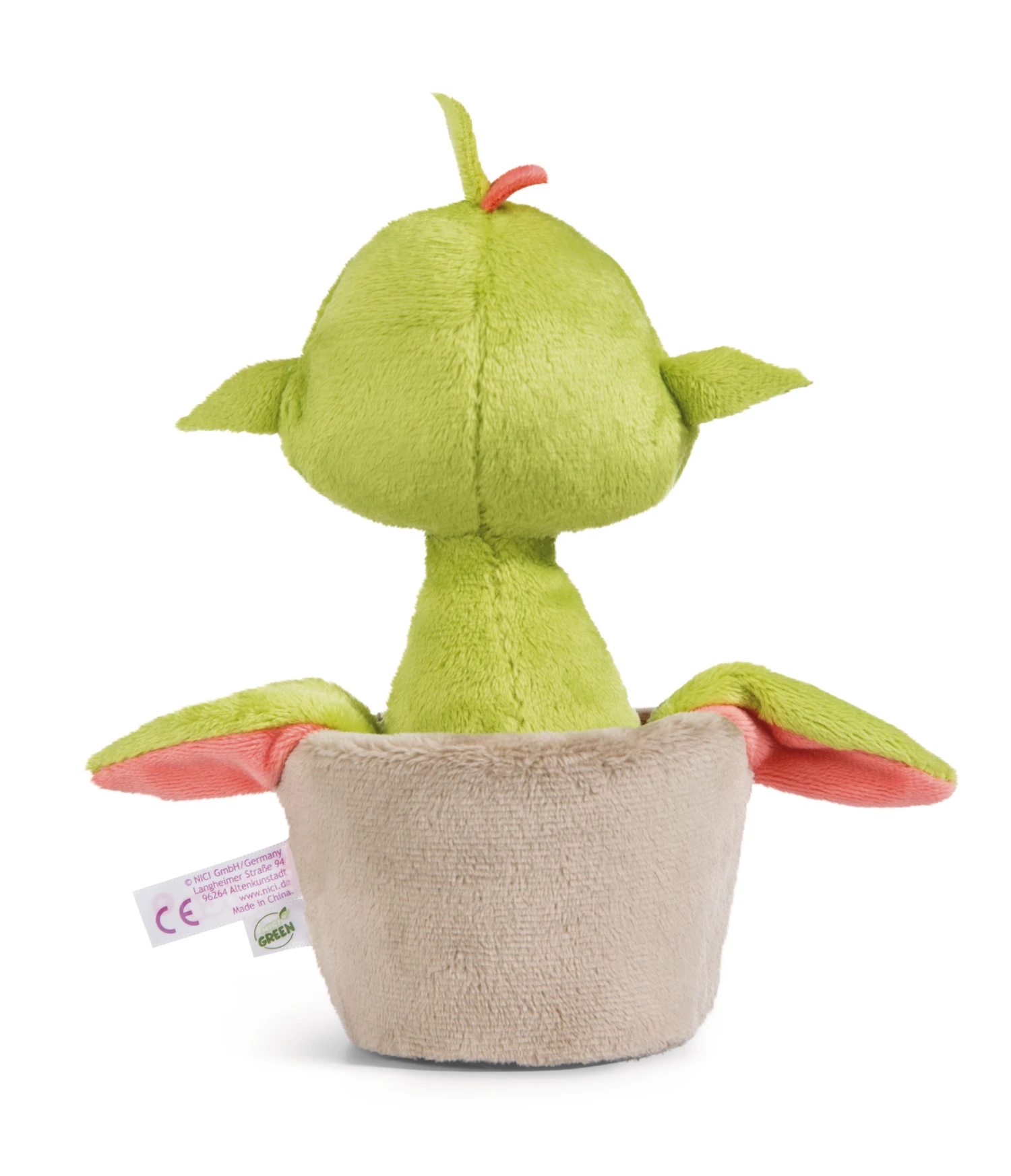 Nici 48944 Fleischfressende Pflanze Gisela 18cm Plüschfigur GREEN Funny Flowers 4 Nici 48944 Fleischfressende Pflanze Gisela 18cm Plüschfigur GREEN Funny Flowers – Bild 4