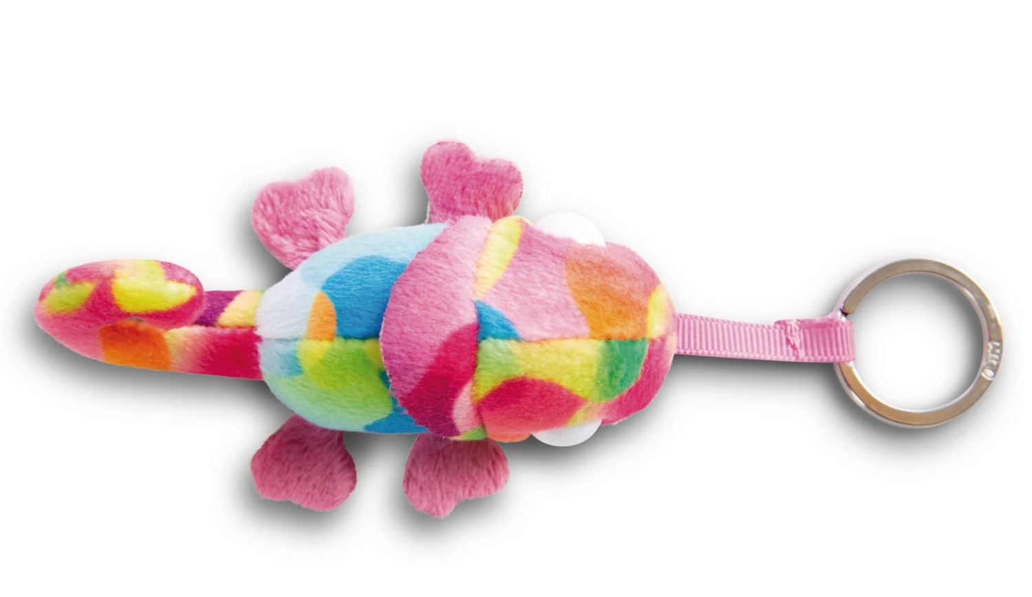 Nici 48963 Schlüsselanhänger Chamäleon Candymon 8cm Spring Summer Pink Gemustert 3 Nici 48963 Schlüsselanhänger Chamäleon Candymon 8cm Spring Summer Pink Gemustert – Bild 3