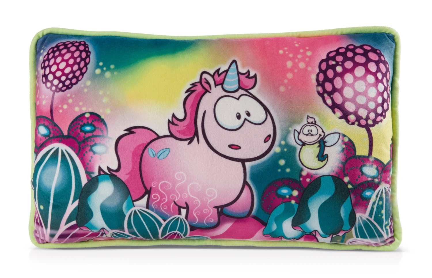 Nici 49109 Kissen Einhorn Midnight Floral & Glühwürmchen Glim Jim 43x25cm Plüsch 1 Nici 49109 Kissen Einhorn Midnight Floral & Glühwürmchen Glim Jim 43x25cm Plüsch