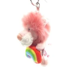 Nici 90793 Schlüsselanhänger Rosa Löwe Mit Regenbogen 10cm Plüsch Taiwan Limited -Nici 90793 3
