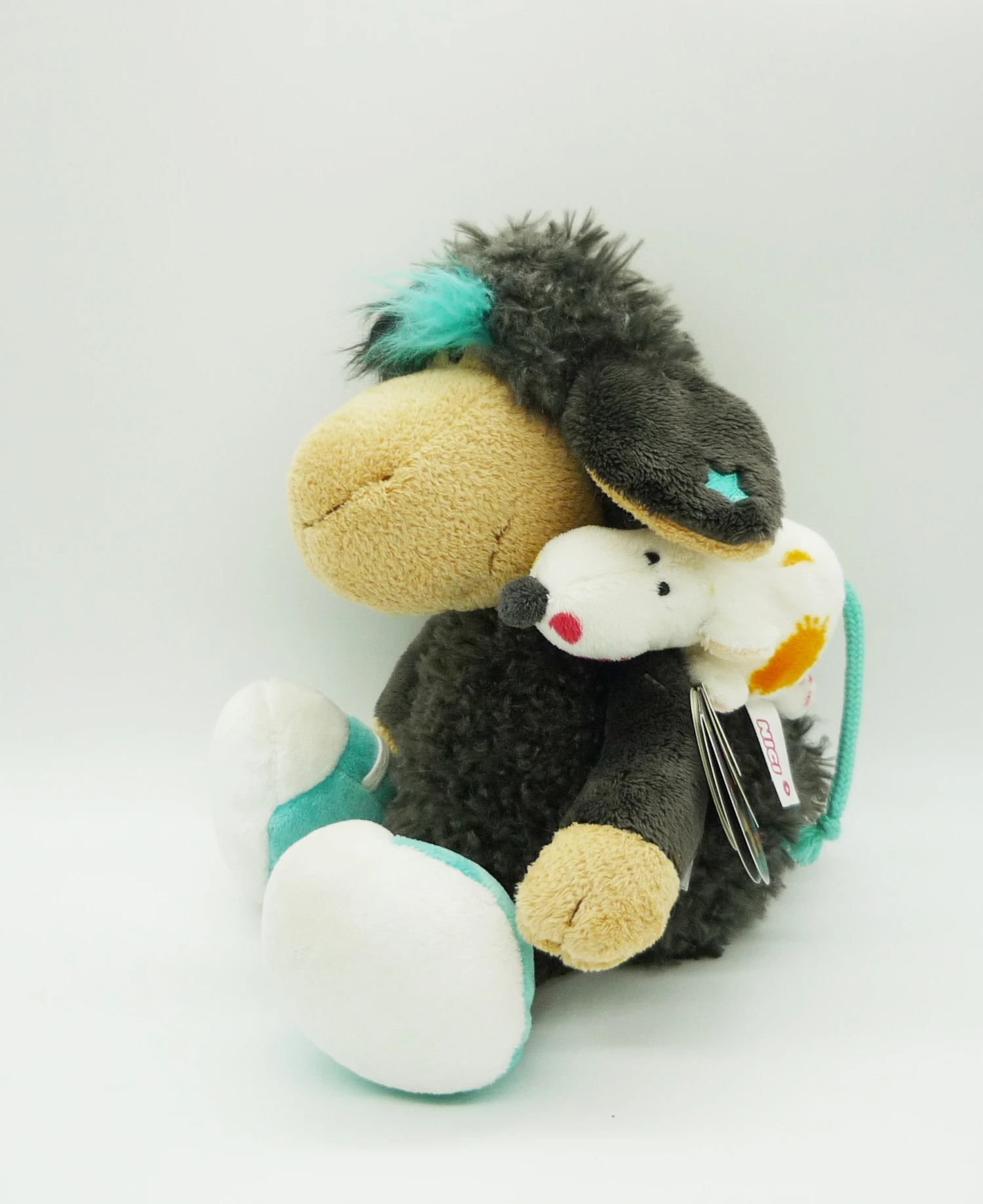 Nici 37068 Schaf Jolly Leroy 30cm Mit MagNICI Ratte Schlenker Plüsch Kuscheltier 3 Nici 37068 Schaf Jolly Leroy 30cm Mit MagNICI Ratte Schlenker Plüsch Kuscheltier – Bild 3