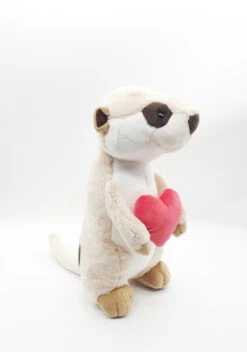 Nici 90551 Erdmännchen Mit Herz Meerkat 30cm Plüsch Kuscheltier Taiwan Limited -Nici Nici 90551 Erdmaennchen mit Herz Meerkat 30cm Pluesch Kuscheltier Taiwan Limited 2
